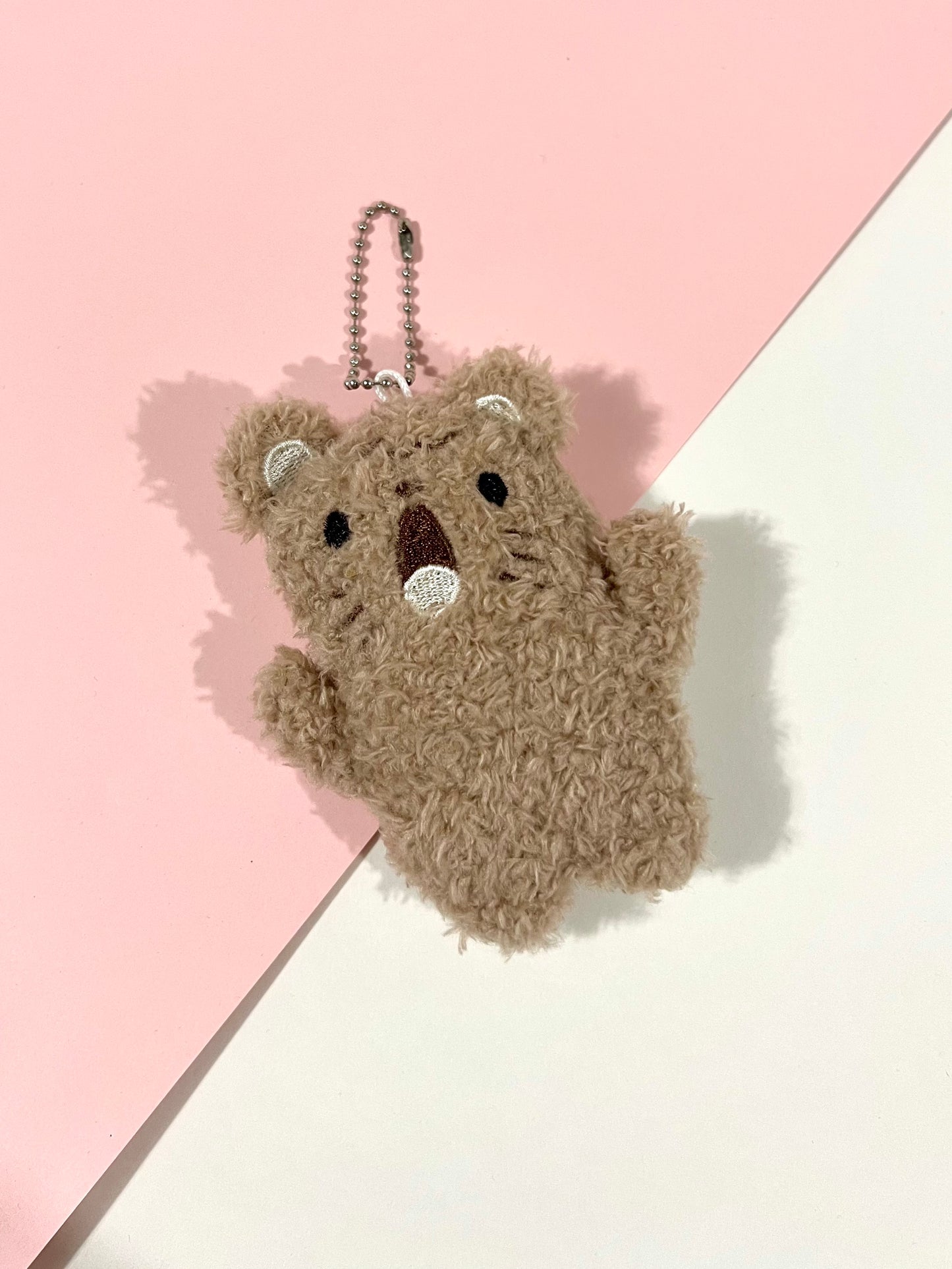 Scaredy Bear Plushie Keychain